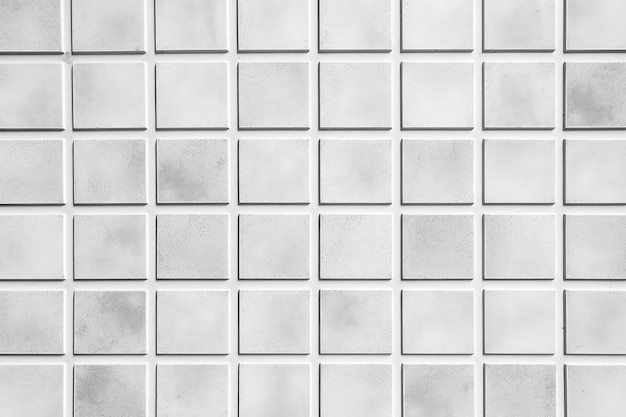 white seamless concrete tile wall modern floor generative AI