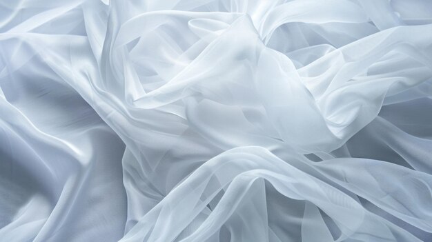 Photo white sheer fabric texture