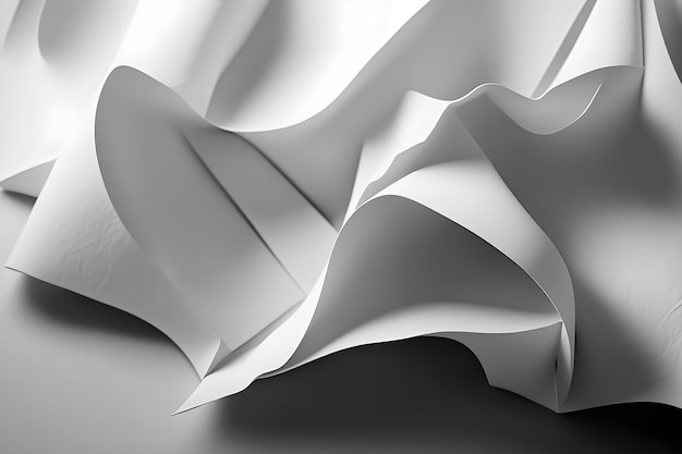 A white sheet of paper is shown