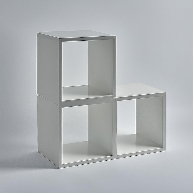 a white shelf with a white shelf that says quot shelves quot