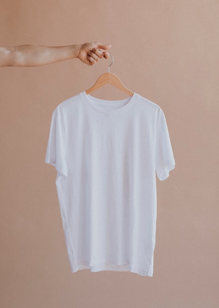 White shirt in a hanger