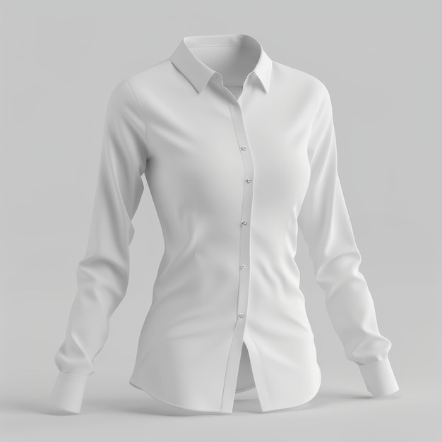 White shirt mockup apparel clothing sleeve