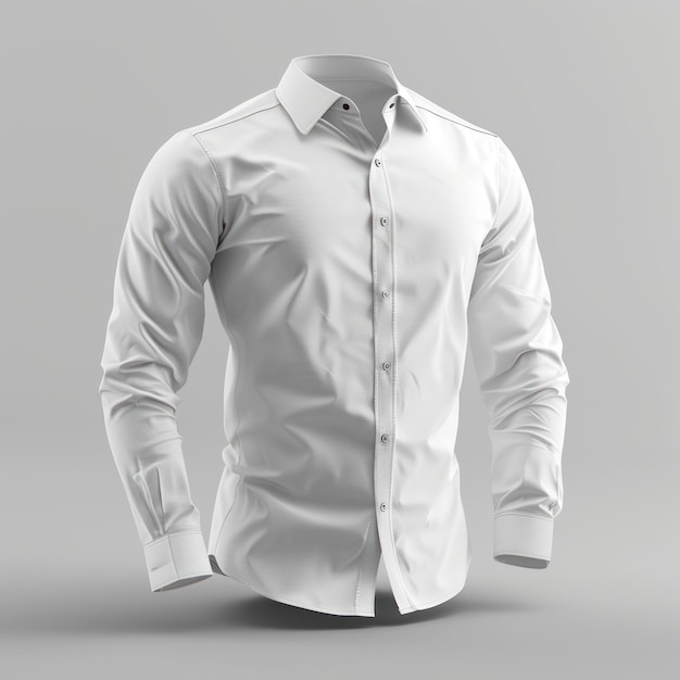 White shirt mockup apparel clothing sleeve