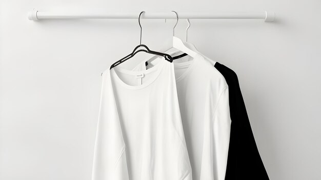 a white shirt with a black sleeve that says t on it