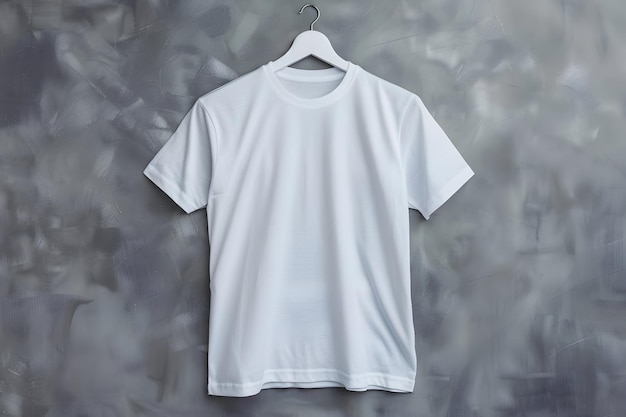 a white shirt with a white collar that says t - shirt