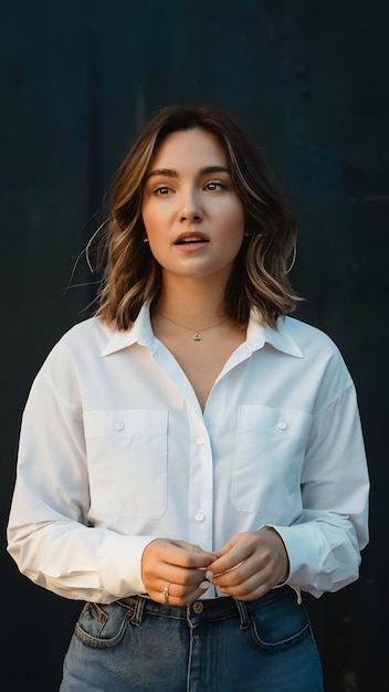 White shirt