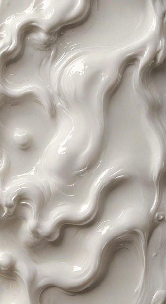 a white and silver piece of art is shown with the top left corner