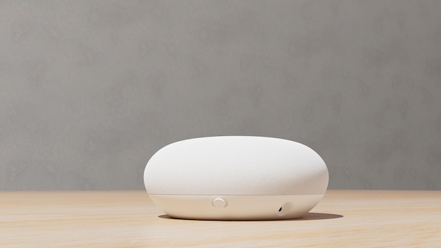 White Smart Speaker