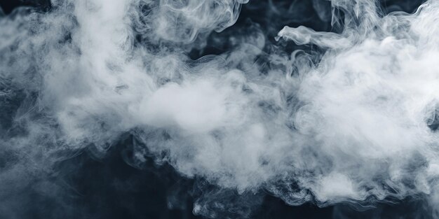 Photo white smoke background