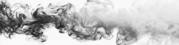 White Smoke Background