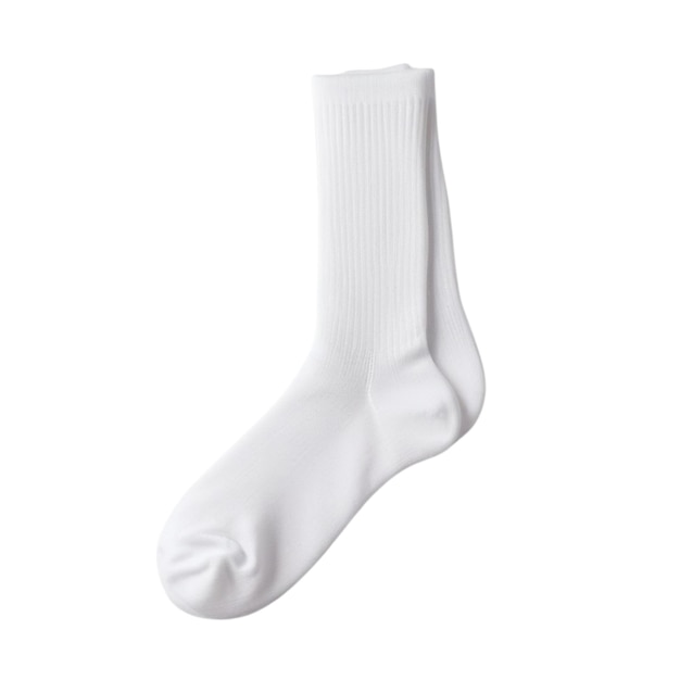 Photo white socks isolated on a white background