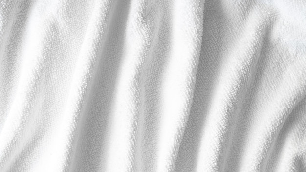 Photo white soft monochrome fabric background