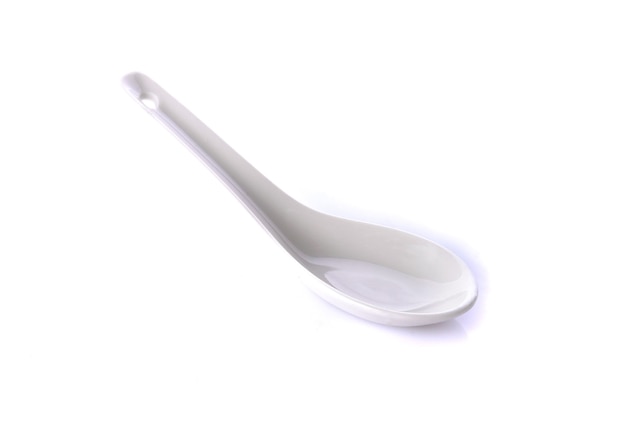 White spoon