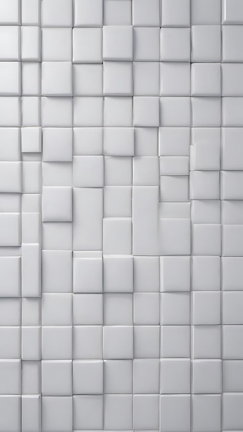 White square tiled texture background