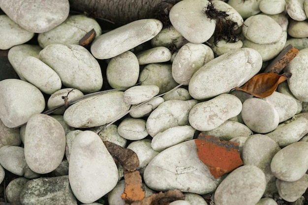 White stones fit for background