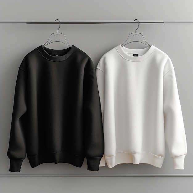 white sweatshirt mockup black sweatshirt mockup hanging