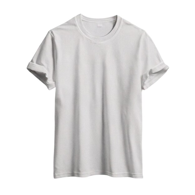 Photo white t shirt on white background