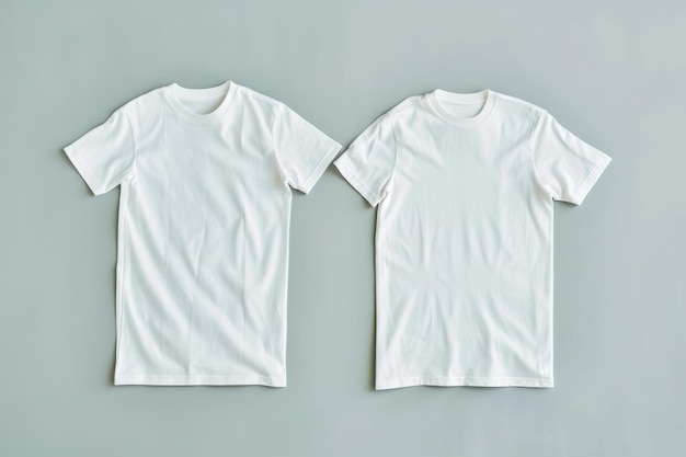 Photo a white t - shirt with a white t - shirt on it is folded up