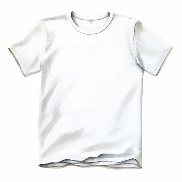 Photo a white t - shirt with a white t - shirt that says t - shirt