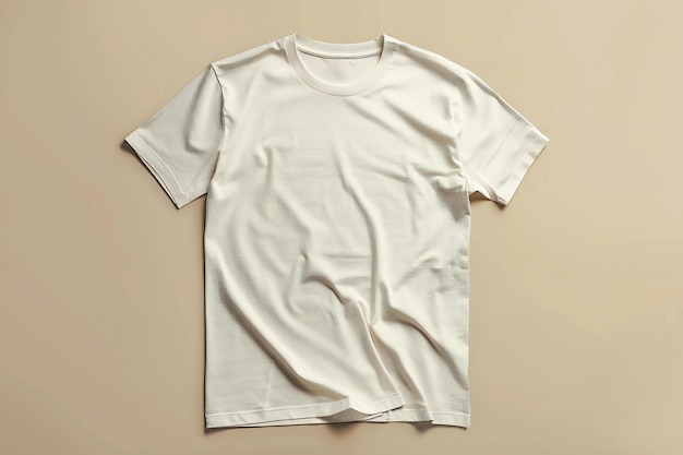 Photo a white t - shirt with a white t - shirt that says  t - shirt