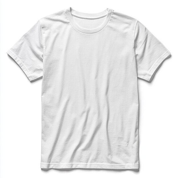 Photo a white t shirt with a white t shirt that says quot t shirt quot