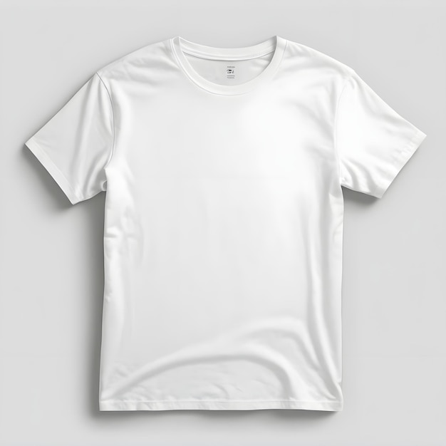 Photo a white t shirt with a white t shirt that says t shirt