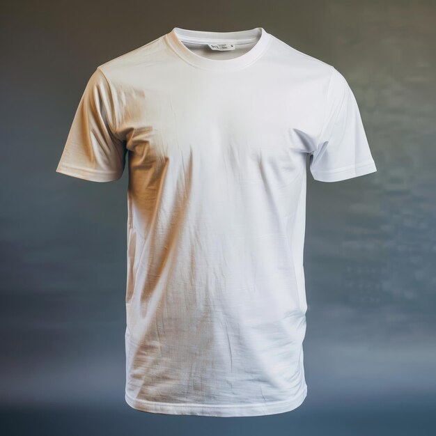 Photo a white t shirt with a white t shirt that says quot t shirt quot