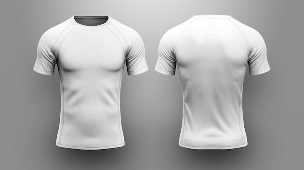 white t shirt for your designs mockup