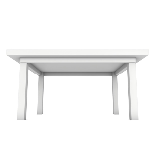 White Table 3D