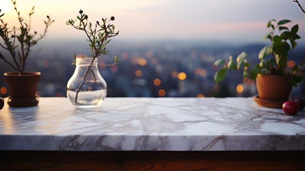 White Table Top Empty White Table Top Counter Desk