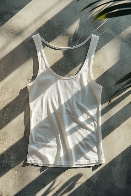 a white tank top with the date 2009 on it