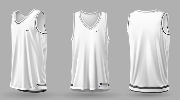 a white tank top with a nike logo on it