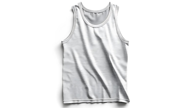 Photo a white tank top with a white tank top that says quot t shirt quot