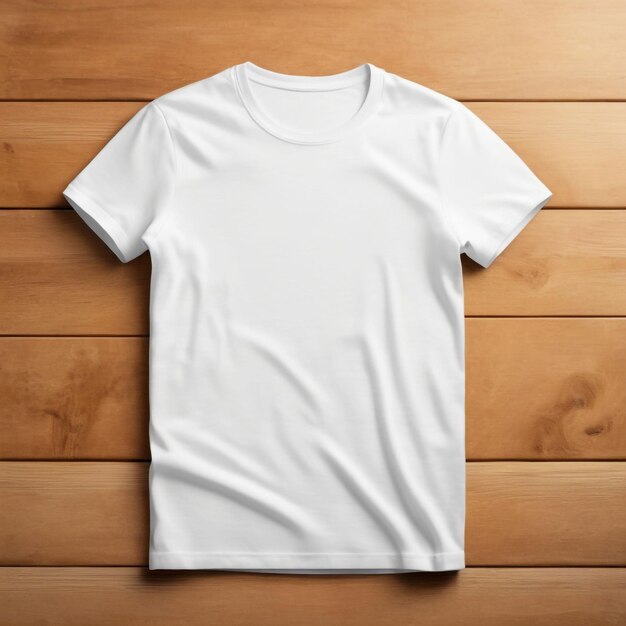 White tee mockup