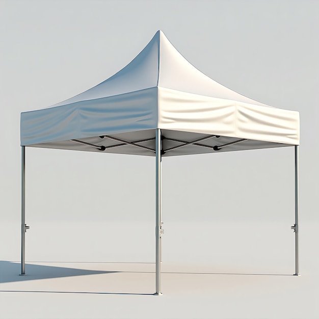 Photo white tent mockup