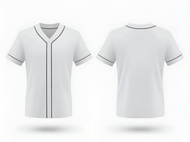 White TShirt Mockup Clean and Simple Design on Model