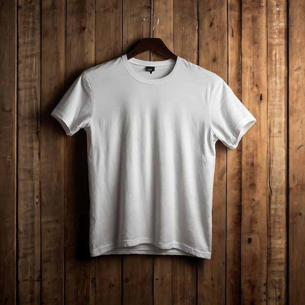 White Tshirt Mockup