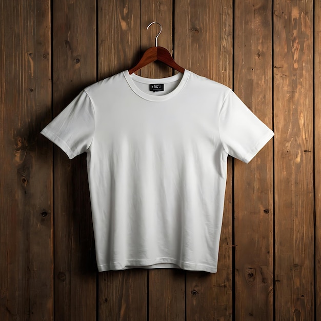 White Tshirt Mockup