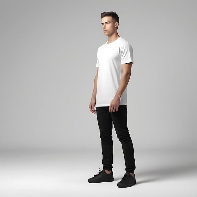 White TShirt Template