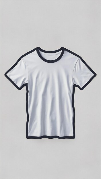 White tshirt template