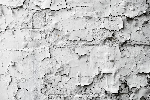 a white wall with peeling paint and peeling paint