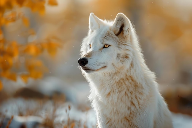 White wolf photograph high quality high resolution