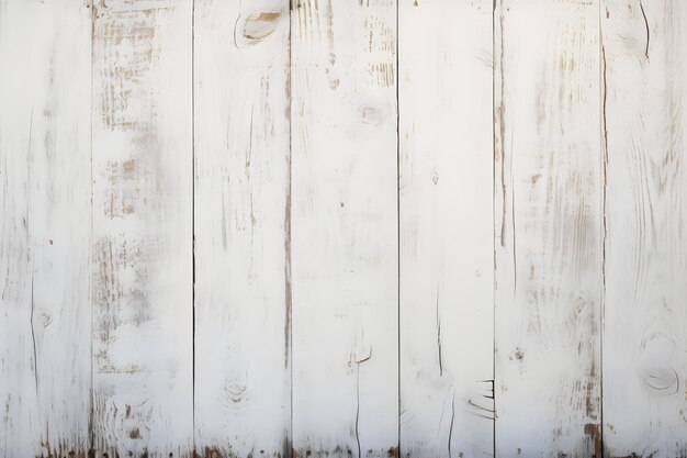 White wood background or white wooden texture