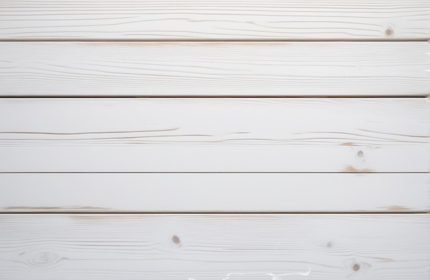 White wooden board background