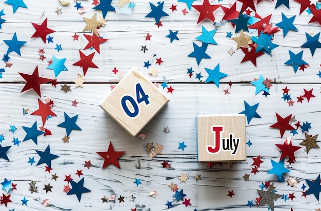 Photo a white wooden calendar with the date on it