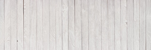 White wooden texture as a background panorama in high resolution