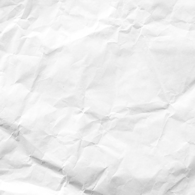 white wrinkle recycle paper background