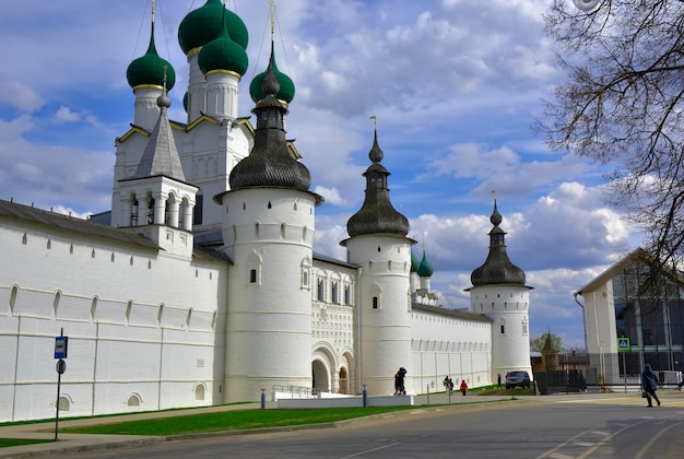 The whitestone Rostov Kremlin