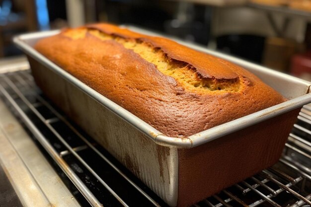 Photo whole banana bread