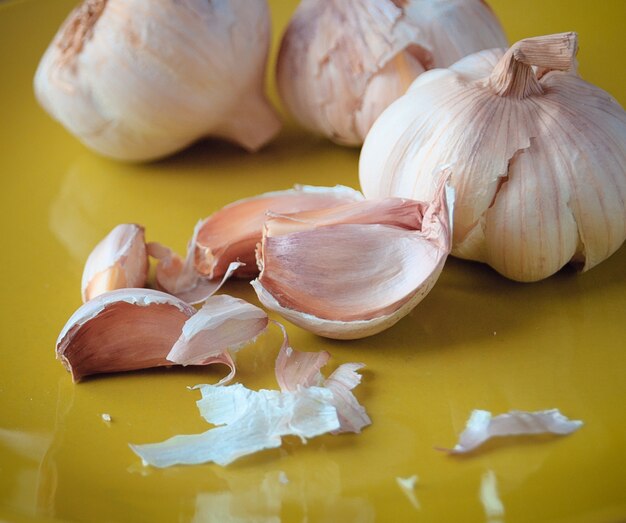 Whole head of garlic